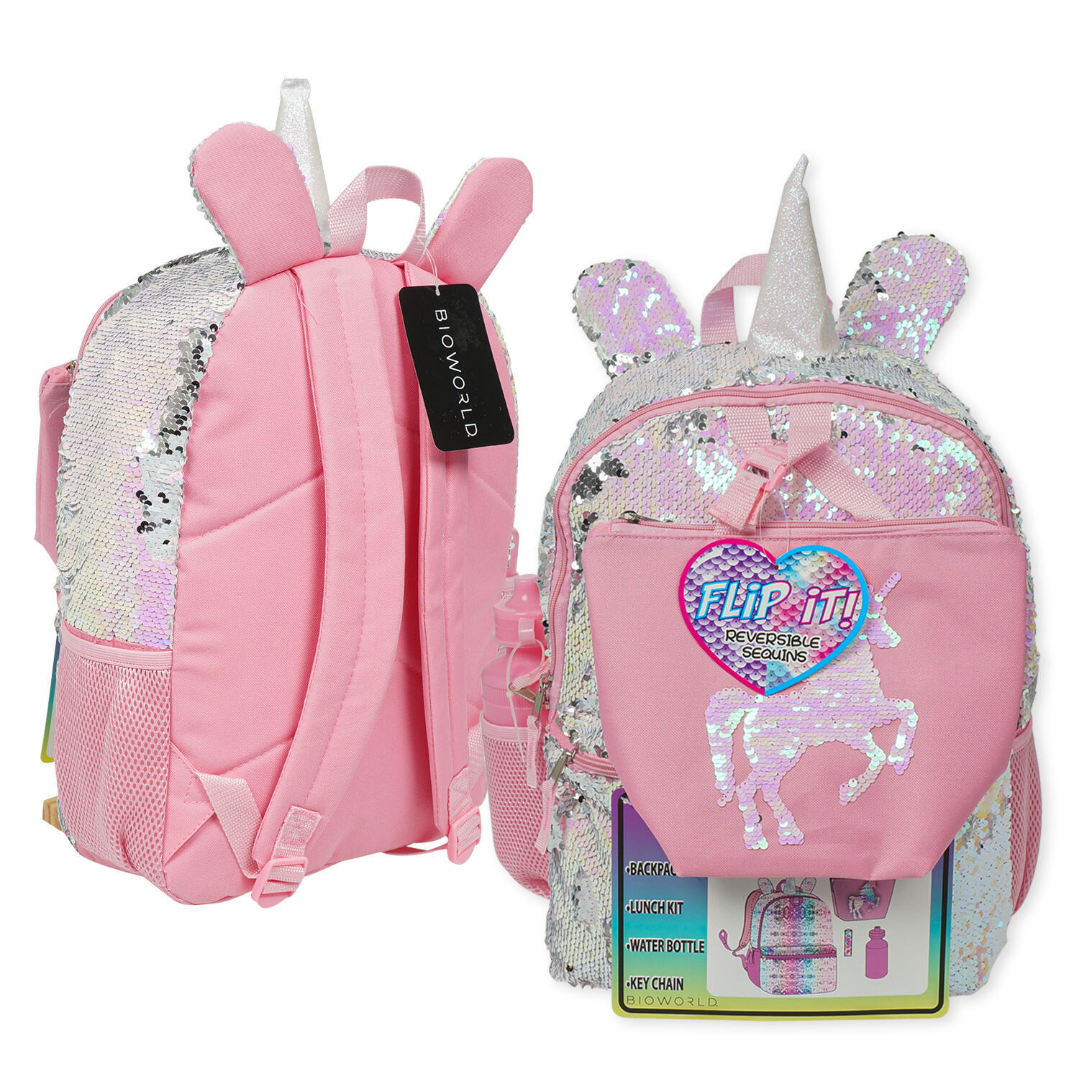 unicorn sequin backpack walmart