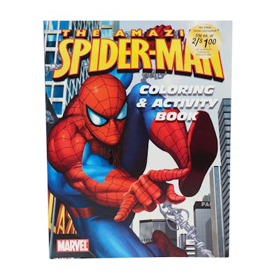 Wholesale Spiderman Coloring and Activity Book | DollarDays