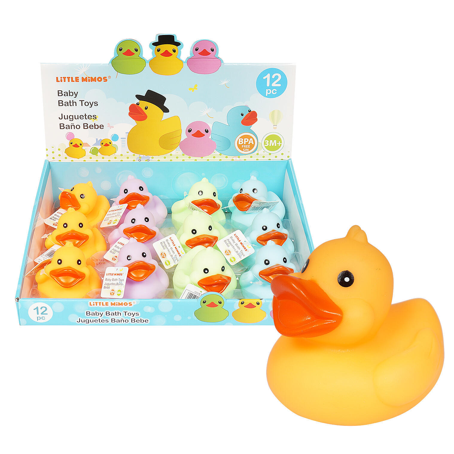 Wholesale Rubber Ducky Bath Toys Countertop Display DollarDays