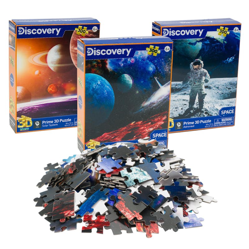 300 Piece Discovery Space 3D Puzzle - Assorted