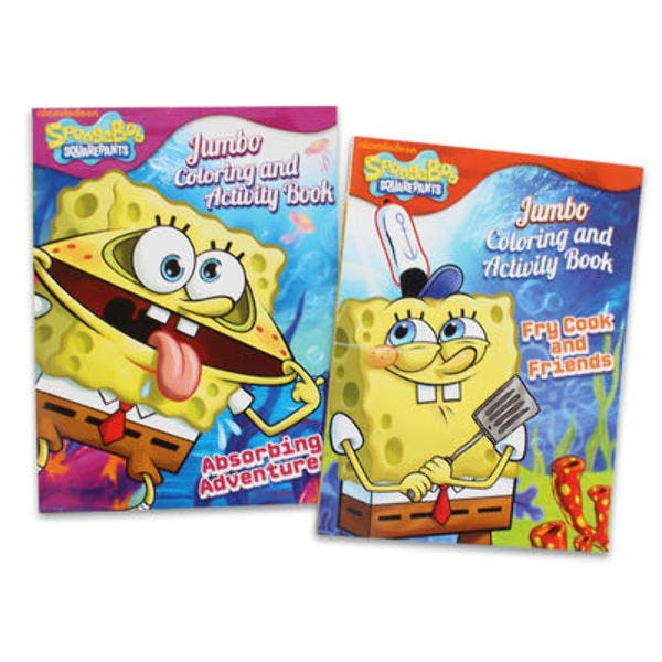 Wholesale SpongeBob Coloring Books - 96 Pages (SKU 1994724) DollarDays