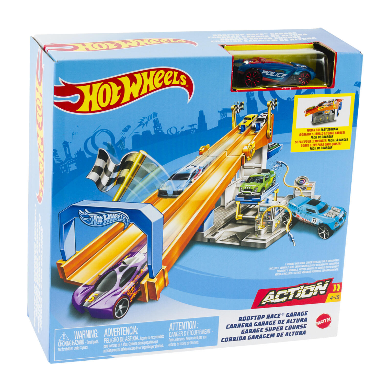 hot wheels rooftop race