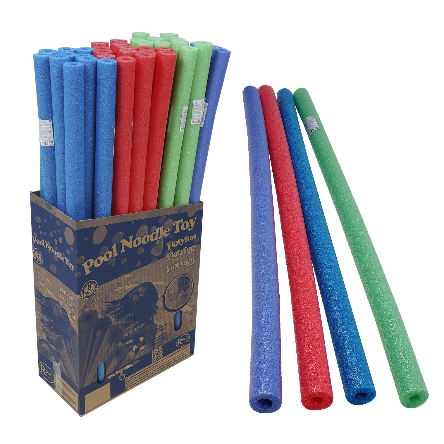 Wholesale Pool Noodle Toy Assorted Color, 48" DollarDays