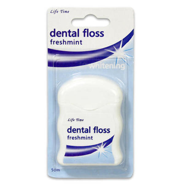 Wholesale Dental Floss Fresh Mint 54.68Yds DollarDays