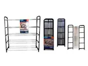 Shoe Racks - 5 Tier, Black