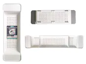 Expandable Organizer Tray - White