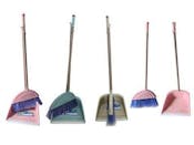 Dustpans with Brooms, Assorted