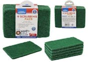 Scrubbing Pads, 5 pc - Green