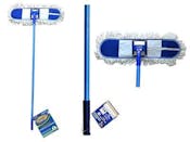 Dust Mops with Metal Handles, Blue