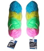 Bath Loofahs, 4 Pack - Assorted