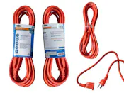 Extension Cord, Orange - 12'