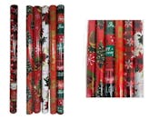 Christmas Gift Wrap, Assorted - 40 Square Feet