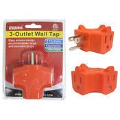 3 Outlet Wall Adapters - ETL Rated