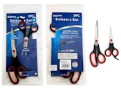 All Purpose Scissors - 2 Pack, Comfort Grip