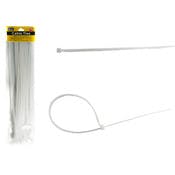 Cable Zip Ties - Nylon, White, 15"