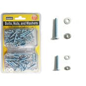 Bolts, Nuts, &amp; Washer Sets - 140 Pieces