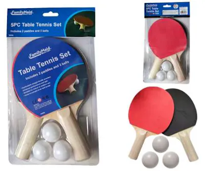 Table Tennis 5-Piece Set