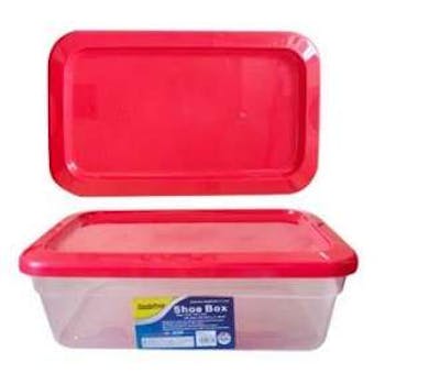 Shoe Storage Box - Red