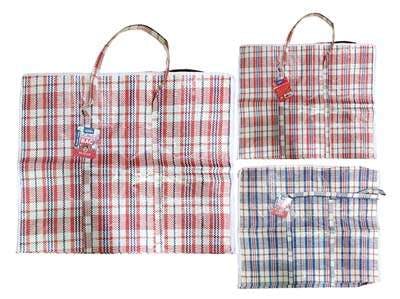 Launder Bags with Zipper, Red &amp; Blue