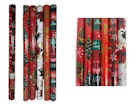 Christmas Gift Wrap, Assorted - 40 Square Feet image number null