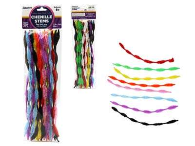 Chenille Stems, 30 Pieces - 11.8"