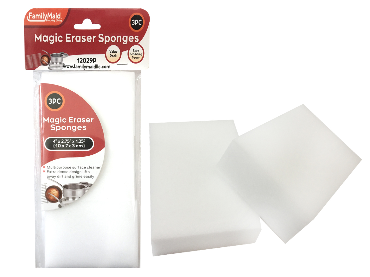 Wholesale Magic Eraser Sponges 3 Piece (SKU 2330986) DollarDays