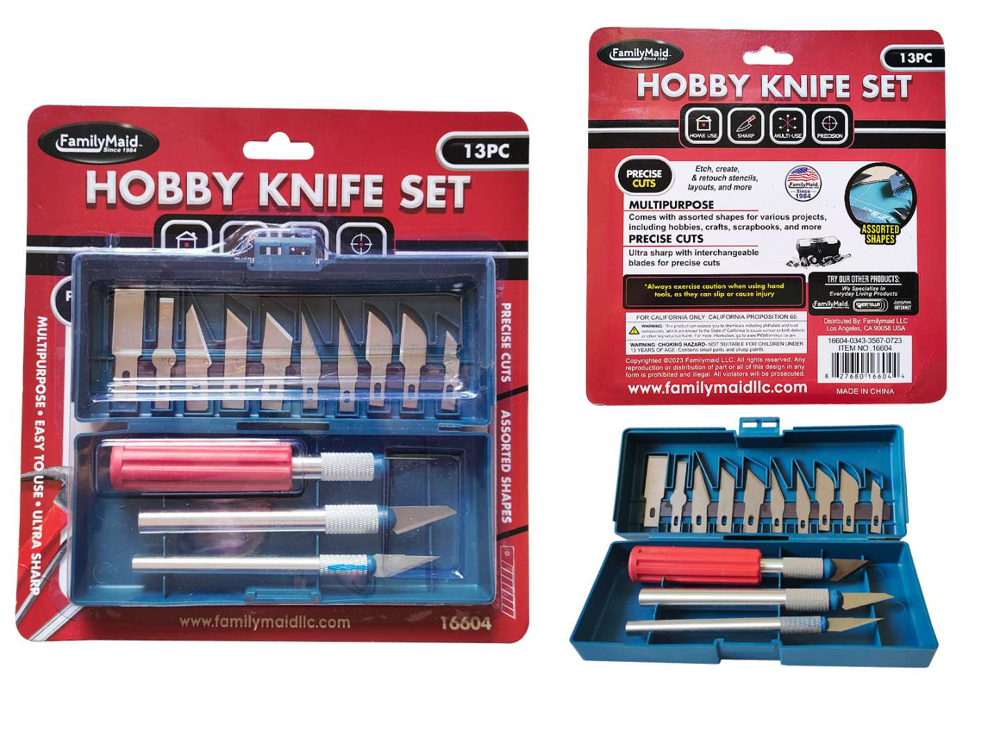 Precision Blades Hobby Knife, Precision Hobby Knife Set