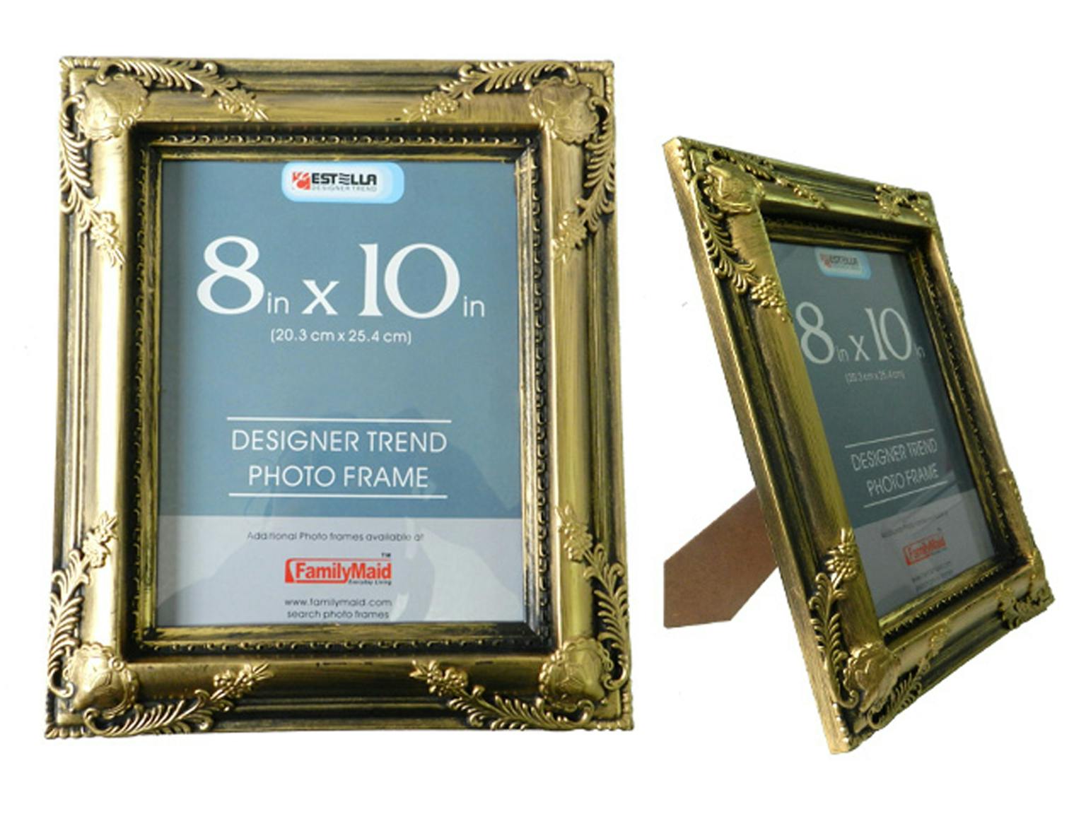 Wholesale Gold Photo Frame 8" x 10" (SKU 2291959) DollarDays