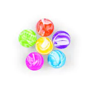 Stormy Bouncy Balls, 2" - Assorted