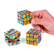 Mini Puzzle Cubes, Action Words - 1.5" x 1.5"