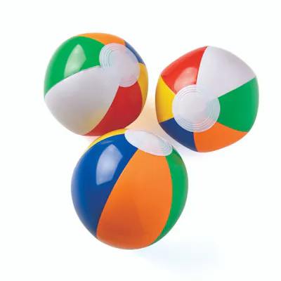 Mini Inflatable Classic Beach Balls - 5"