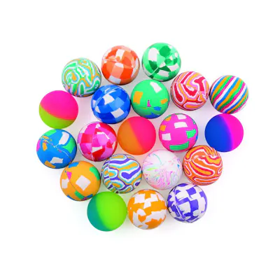 Bouncy Balls, 1.75" - Assorted