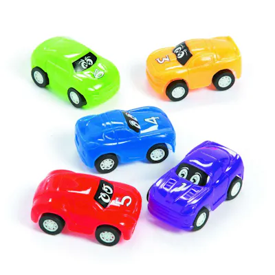 Mini Pull-Back Toy Cars - 2"