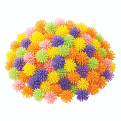 Mini Porcupine Balls, 1" - Assorted