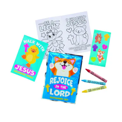Religious Animal Character Stationery Sets