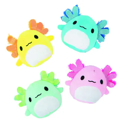 Stuffed Axolotl, 3.25" - Assorted