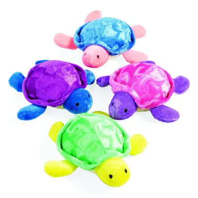 Stuffed Sea Turtles, 5.25" - Assorted