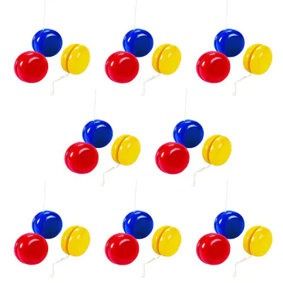Classic Plastic Yo-Yos, 2" - Assorted