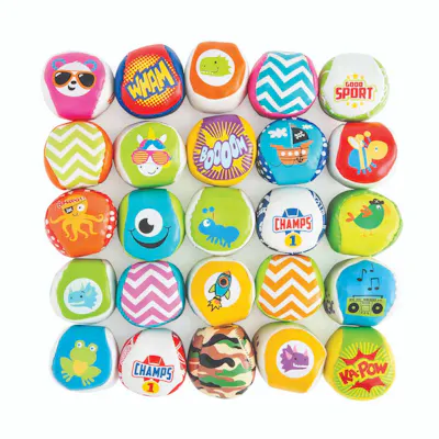 Mini Kickballs, 2" - Assorted
