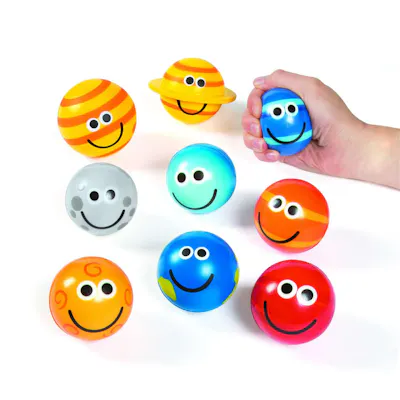 Solar System Stress Balls, 2.5" - Assorted