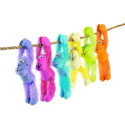 Long Arm Stuffed Gorillas - Assorted