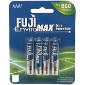 Fuji Enviromax Heavy Duty AAA Batteries - 4 Pack