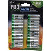 Fuji Enviromax Super Alkaline Batteries - AAA, 24 Pack