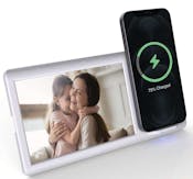 Wireless Charging Photo Frame - White
