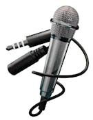 Mini 3.5Mm Aux Mic - Silver