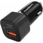 USB and USB-C Car Chargers - Black