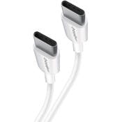 6' USB-C to USB-C Power Delivery Cable - White