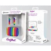 Bluetooth Wireless Earbuds with Charging Case - Rainbow