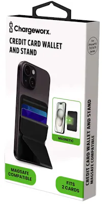 MagSafe Credit Card Phone Case Holder - Black