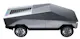 Coby Truck Shaped Wireless Speaker - Silver (1 of 2)